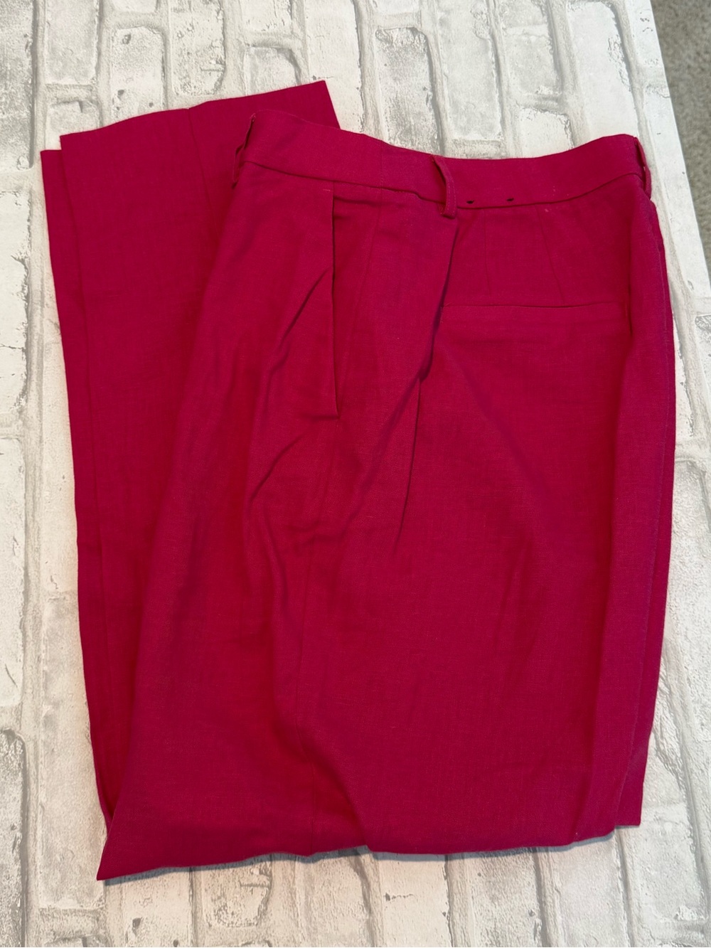 Express Women's Tailored Pants - pink